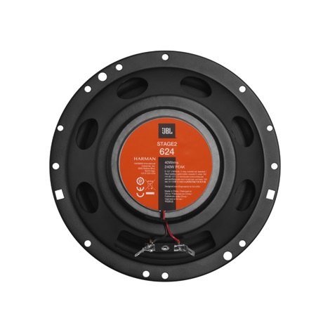 JBL STAGE2 624 16,5cm-es 2 utas koaxiális hangszóró JBL STAGE2 624 16,5cm-es 2 utas koaxiális hangszóró