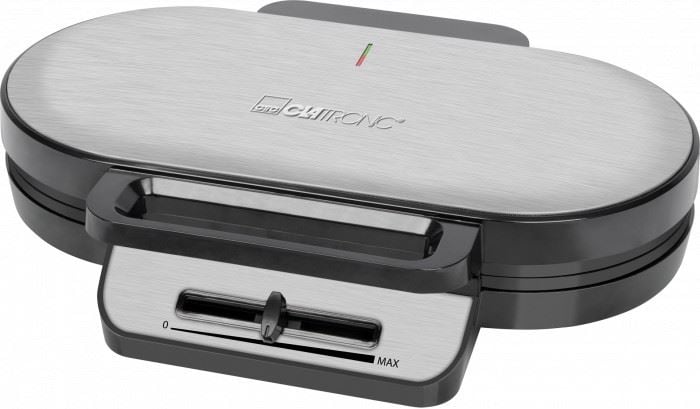 Clatronic WA 3745 gofrisütő fekete-inox