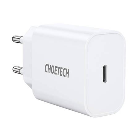 Choetech Q5004 USB-C hálózati töltő fehér Choetech Q5004 USB-C hálózati töltő fehér