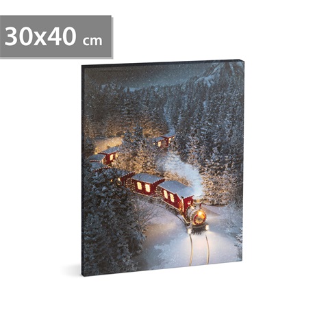 Family Decor 58476 LED FALI KÉP 30 X 40 CM