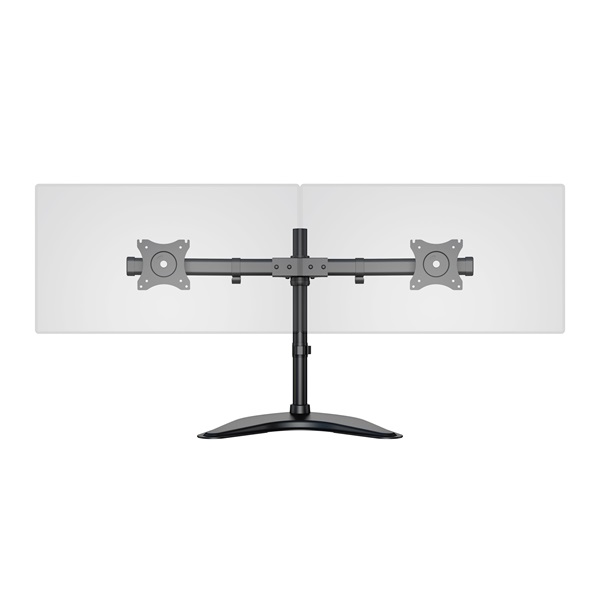MULTIBRACKETS Asztali állvány, M Deskstand Basic Dual (15-27", max.VESA: 100x100 mm, 8 kg)