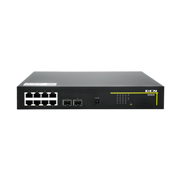DCN 120W PoE/PoE+ 8x10/100/1000Base-T+ 2x1000Base-X SFP Switch DCN 120W PoE/PoE+ 8x10/100/1000Base-T+ 2x1000Base-X SFP Switch