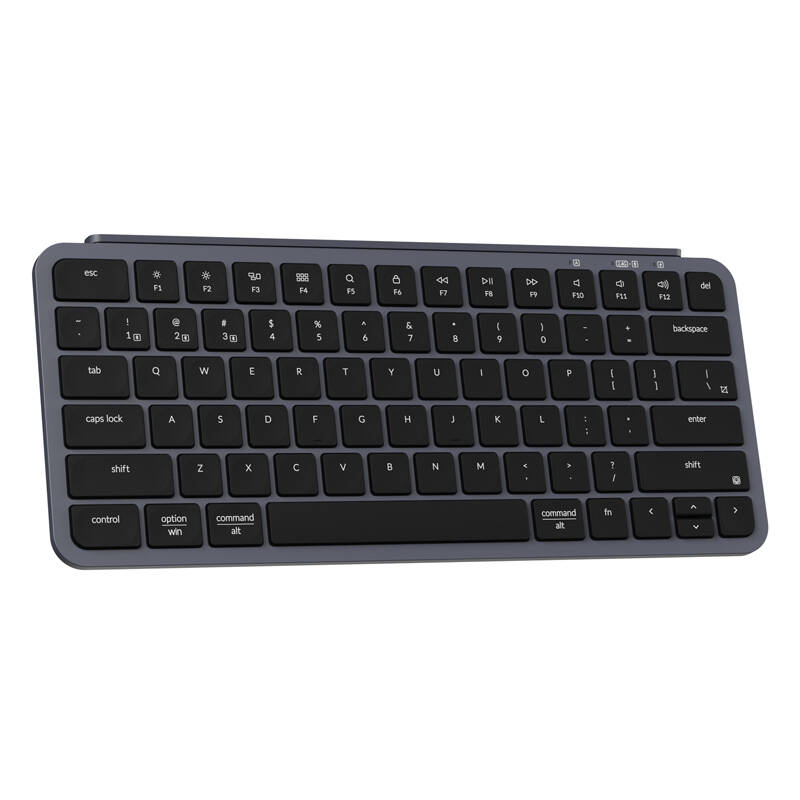 Keychron B1 Pro Ultra-Slim vezeték nélküli billentyűzet szürke US 