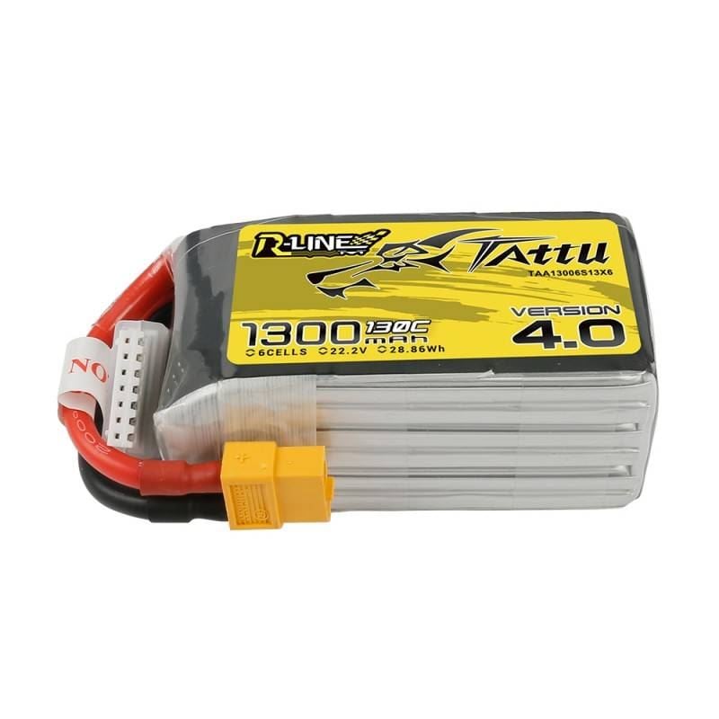 Tattu R-Line 4.0 1300mAh 22.2V 130C 6S1P XT60 akkumulátor (TAA13006S13X6) Tattu R-Line 4.0 1300mAh 22.2V 130C 6S1P XT60 akkumulátor (TAA13006S13X6)