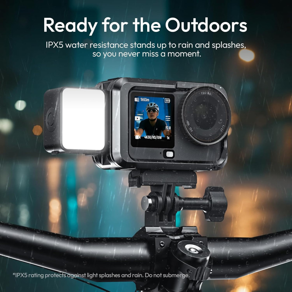 Ulanzi LM24 Action Quick Release Mini Fill Light II  LED lámpa DJI Action 6/Nano