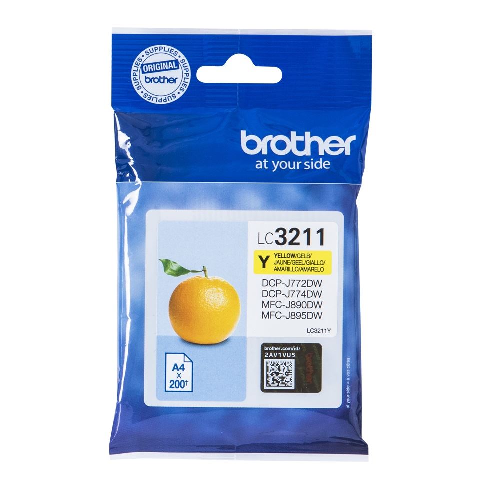 Brother LC3211Y tintapatron sárga Brother LC3211Y tintapatron sárga