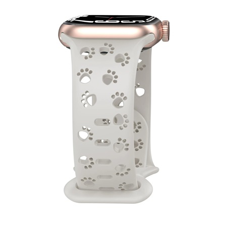 Mybandz 85324 APPLE WATCH PAW SZILIKON ÓRASZÍJ/FEHÉR/40/41/42MM Mybandz 85324 APPLE WATCH PAW SZILIKON ÓRASZÍJ/FEHÉR/40/41/42MM