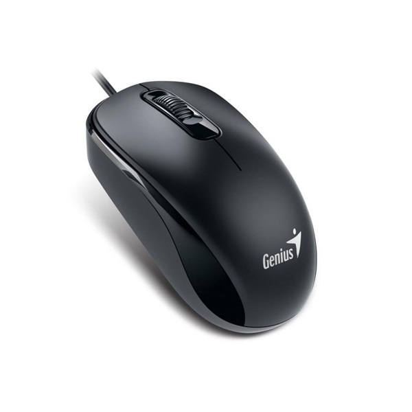 Genius DX-110 optikai egér Calm Black (31010116100-07)