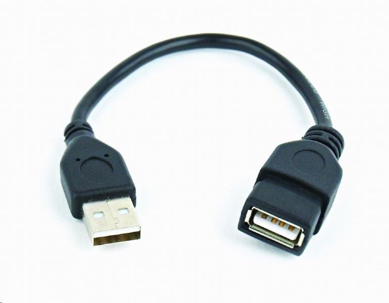 Gembird Cablexpert USB 2.0 A-A hosszabbító kábel 15cm (CCP-USB2-AMAF-0.15M) Gembird Cablexpert USB 2.0 A-A hosszabbító kábel 15cm (CCP-USB2-AMAF-0.15M)