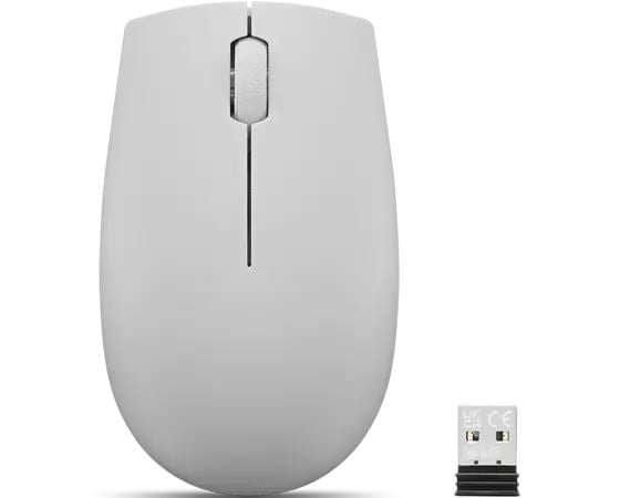 Lenovo 300 vezeték nélküli Compact egér Arctic Grey - világosszürke (GY51L15678)