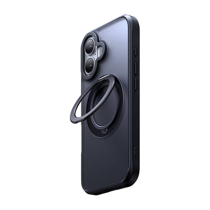 McDodo PC-4930 MagSafe tok iPhone 16-hoz állvánnyal (fekete) McDodo PC-4930 MagSafe tok iPhone 16-hoz állvánnyal (fekete)