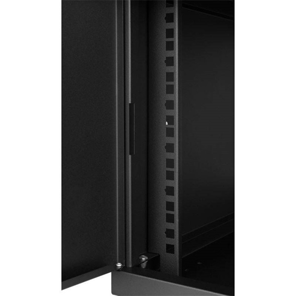 Stalflex 6U fali rack szekrény 19" 450mm fekete (RC19-6U-450MB)