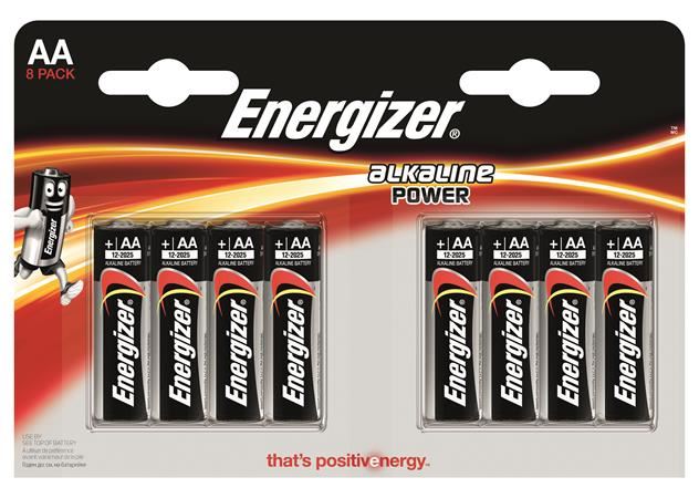 Energizer Alkaline Power AA ceruzaelem (8db/csomag) (E300128001/NZAP6A05) Energizer Alkaline Power AA ceruzaelem (8db/csomag) (E300128001/NZAP6A05)