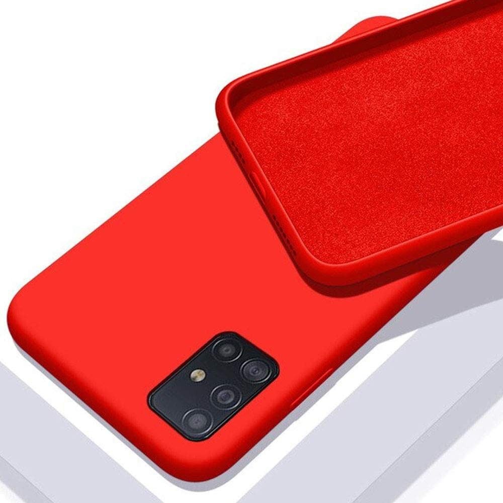 Cellect Samsung A54 5G prémium szilikon tok piros (CEL-PREM-SAMA54-5G-R)