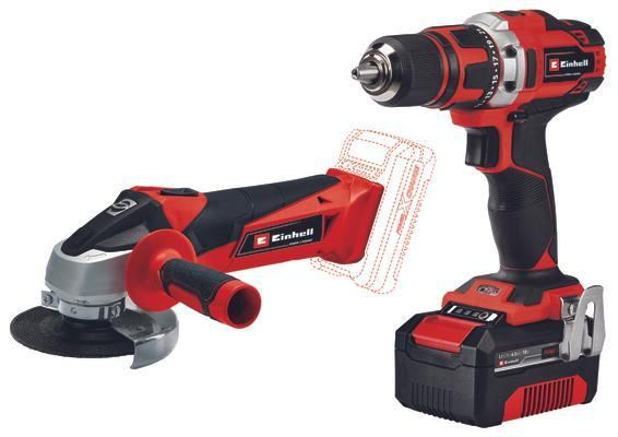 Einhell TE-TK 18/2 Li Kit (CD+AG) akkus szerszámgép szett (4257240)