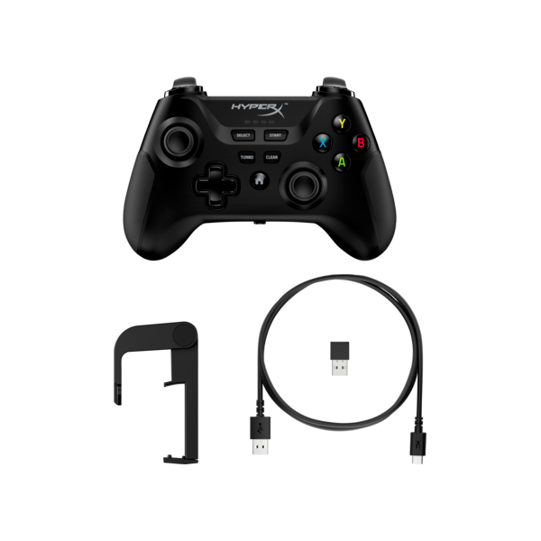 HP HYPERX vezeték nélküli gaming kontroller mobiltelefonhoz/PC-hez Clutch Fekete