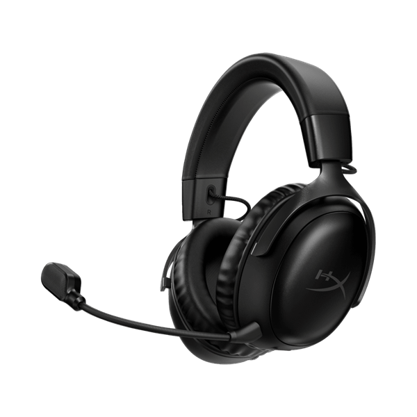 HyperX Cloud III Wireless fekete gamer headset HyperX Cloud III Wireless fekete gamer headset
