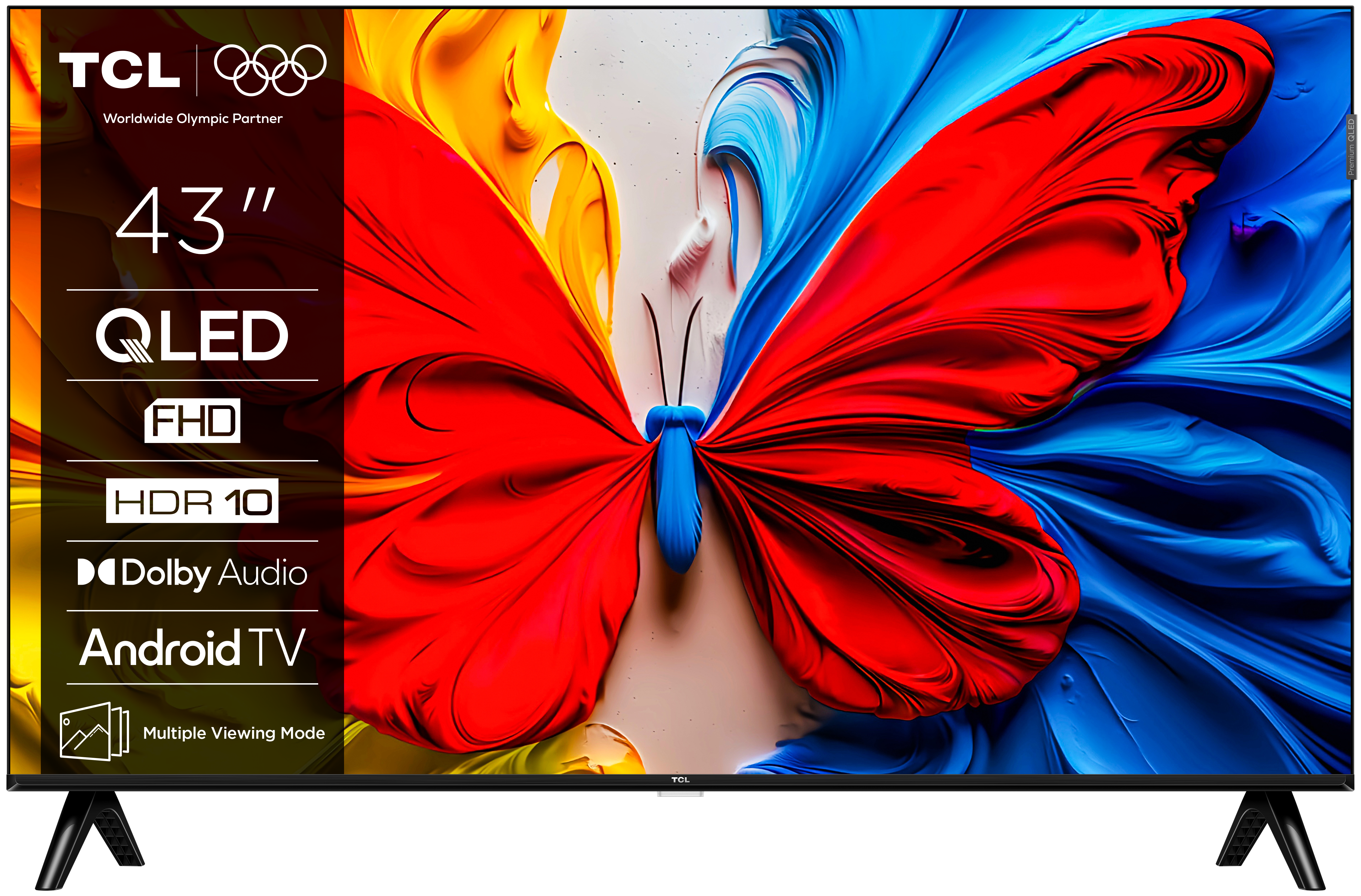 TCL 43S5K Televízió