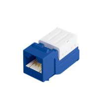 Nikomax Keystone betét UTP, CAT6 FT/110/ Krone szerszámmal szerelhető, kék szín (NMC-KJUE2-FT-BL)