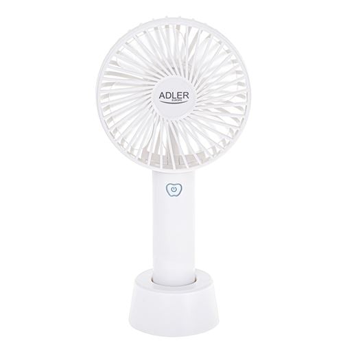 Adler AD 7331w hordozható mini ventilátor fehér