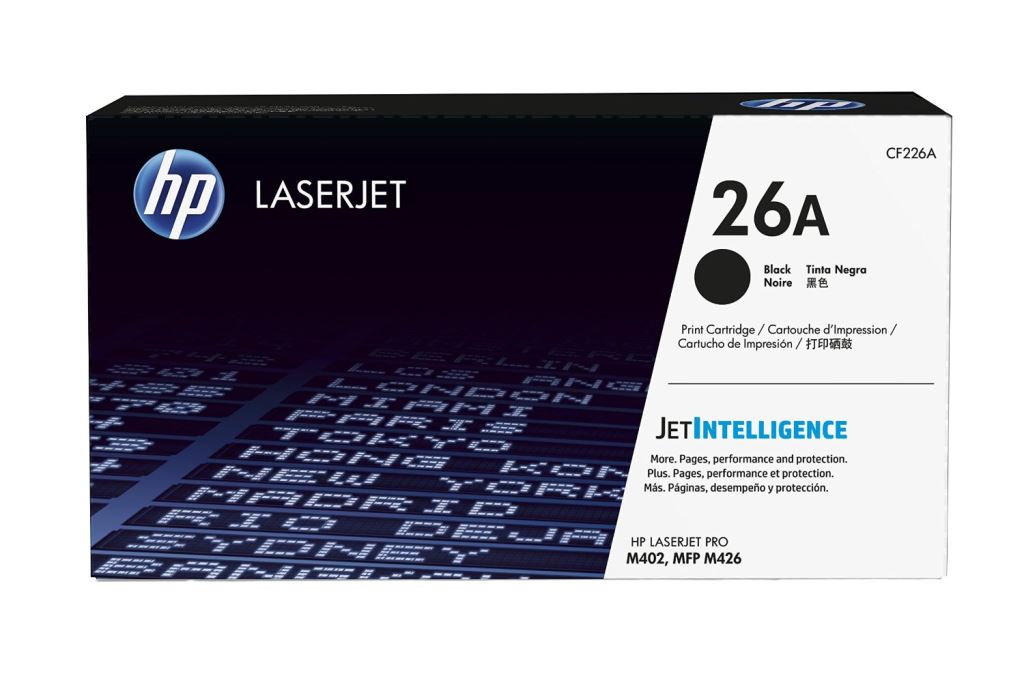 HP 26A tonerkazetta fekete (CF226A) HP 26A tonerkazetta fekete (CF226A)