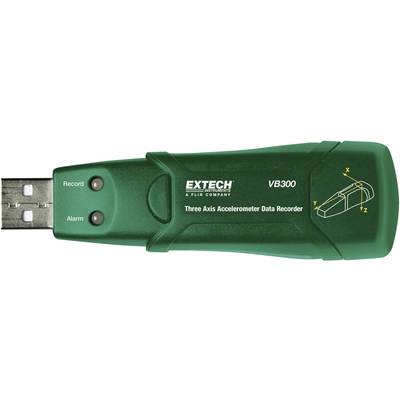 3 tengelyű gyorsulásmérő, gyorsulási erő, rázkódás és vibrációs erő adatgyűjtő Extech VB300 3 tengelyű gyorsulásmérő, gyorsulási erő, rázkódás és vibrációs erő adatgyűjtő Extech VB300