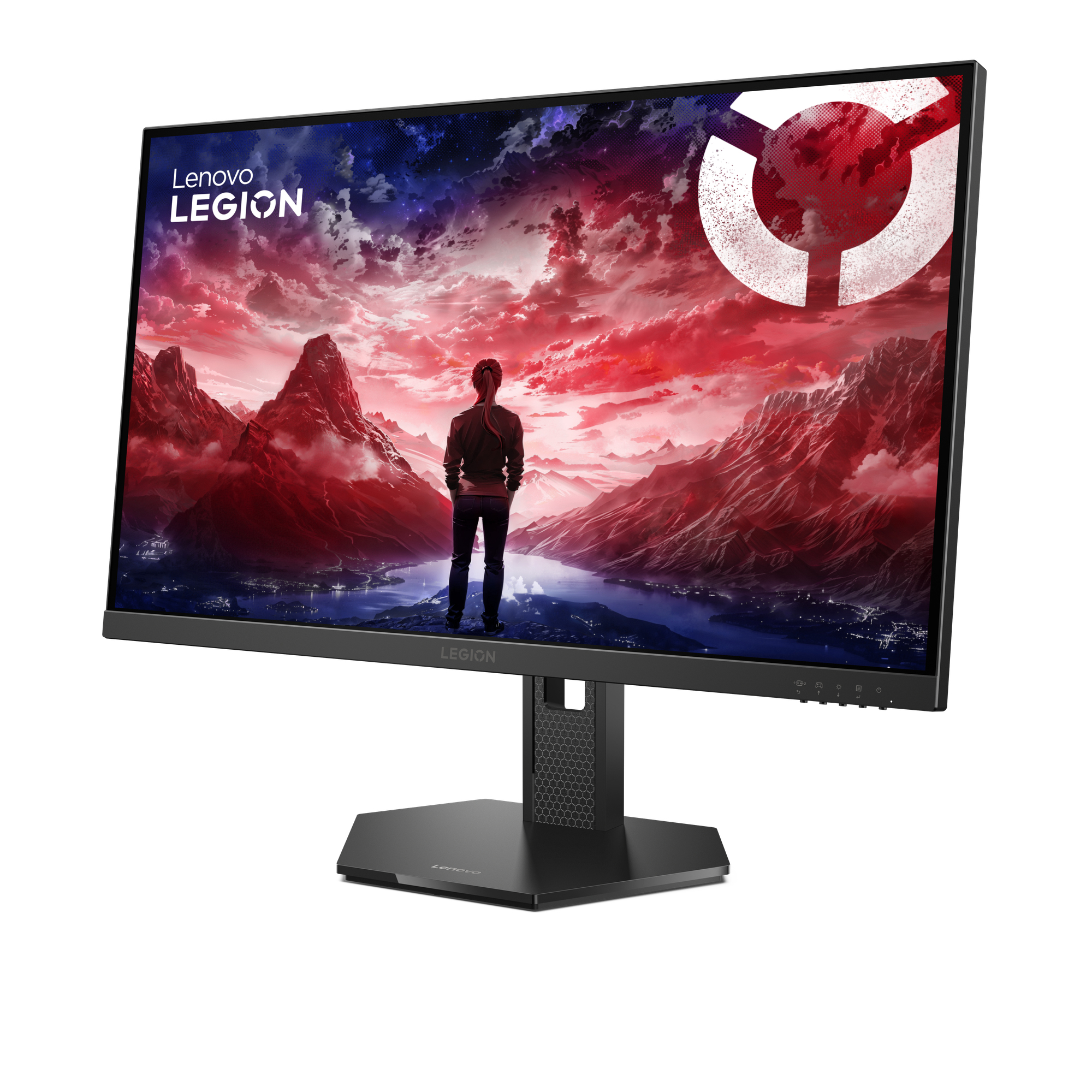 Lenovo Legion 27" 27Q-10 68C6GAC4EU Raven Monitor - 2560x1440, QHD, LED, IPS, 240Hz, 4ms, FreeSync, G-Sync,  Pivot, Fekete