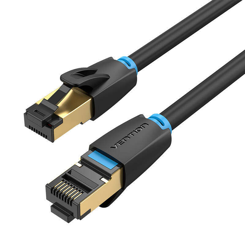 Category 8 SFTP Network Cable Vention IKABD 0.5m Black