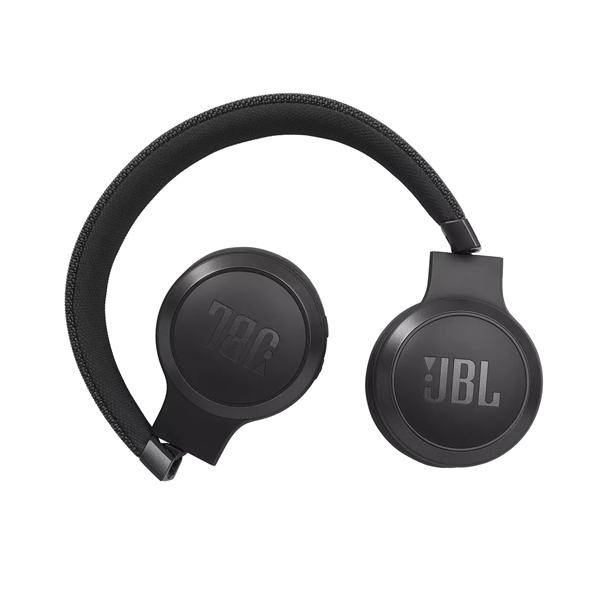 JBL Live 460NC Vezeték nélküli fülre helyezhető NC fejhallgató Fekete