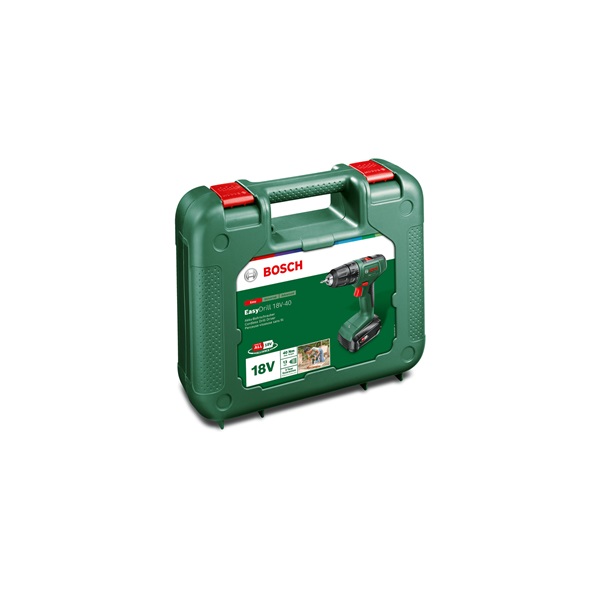 Bosch 06039D8004 EasyDrill 18V-40 1x2.0Ah + AL18V-20 akkumulátoros fúró-csavarozó Bosch 06039D8004 EasyDrill 18V-40 1x2.0Ah + AL18V-20 akkumulátoros fúró-csavarozó
