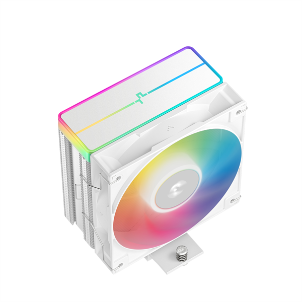 DeepCool AG400 WH ARGB V2  31,6 dB  max, 128,93 m3/h  4pin csatlakozó CPU Cooler   Fehér  