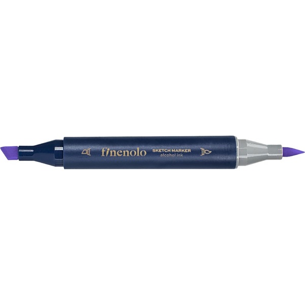 Deli Finenolo 75 - Dark Blue Light kétvégű permanent ART marker Deli Finenolo 75 - Dark Blue Light kétvégű permanent ART marker
