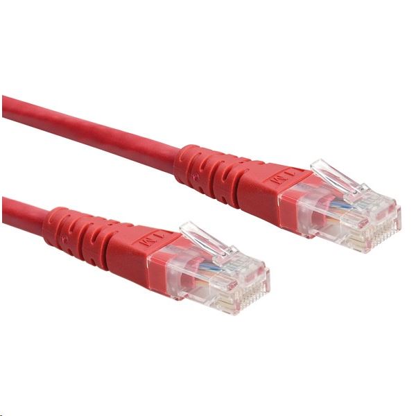 Roline UTP CAT6 patch kábel 0,3m piros (21.15.1511-50)