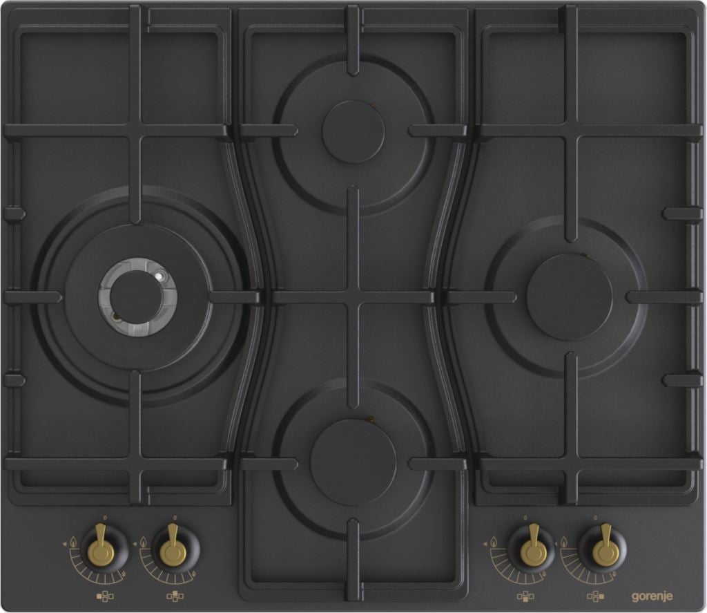 Gorenje GW6D42CLB gázfőzőlap fekete Gorenje GW6D42CLB gázfőzőlap fekete