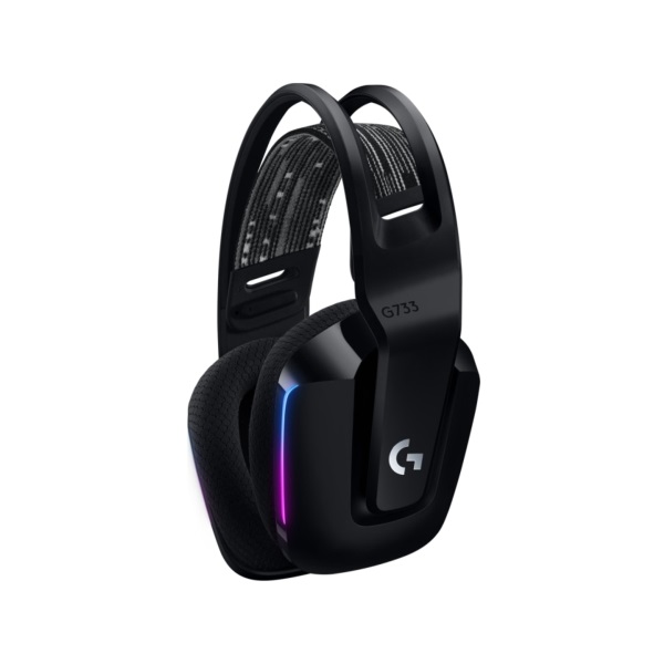 Logitech G733 vezeték nélküli gamer headset fekete (981-000864)