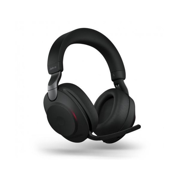 JABRA Fejhallgató - Evolve2 85 MS Stereo Bluetooth USB-C + Vezeték Nélküli, Mikrofon + Töltő állomás