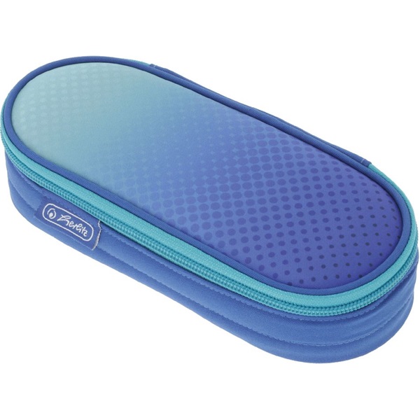 Herlitz Dip Dye Blue ovális1 klapnis 1 cipzáras zsebes tolltartó Herlitz Dip Dye Blue ovális1 klapnis 1 cipzáras zsebes tolltartó