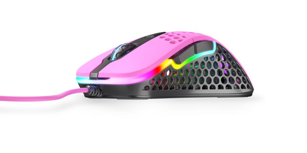 Xtrfy M4 RGB Pink optikai gaming egér pink (XG-M4-RGB-PINK / 1160) Xtrfy M4 RGB Pink optikai gaming egér pink (XG-M4-RGB-PINK / 1160)