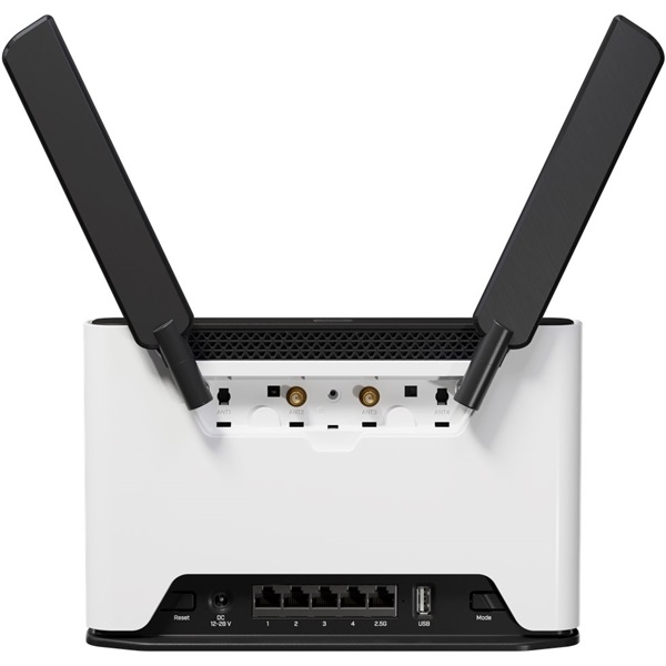 MikroTik Chateau LTE18 ax 4xGbE LAN 1x2.5G Ethernet port 1xSIM slot 802.11ax Dual-Band Vezeték nélküli Wi-Fi6 LTE router MikroTik Chateau LTE18 ax 4xGbE LAN 1x2.5G Ethernet port 1xSIM slot 802.11ax Dual-Band Vezeték nélküli Wi-Fi6 LTE router