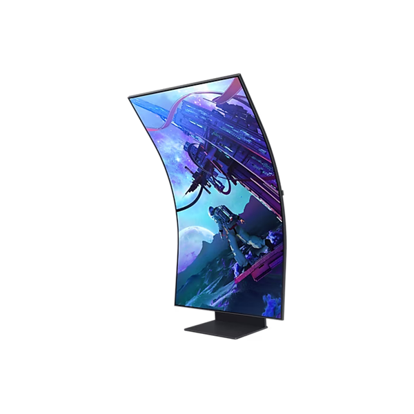 SAMSUNG G97NC Ívelt Gaming 165Hz VA monitor 55" 