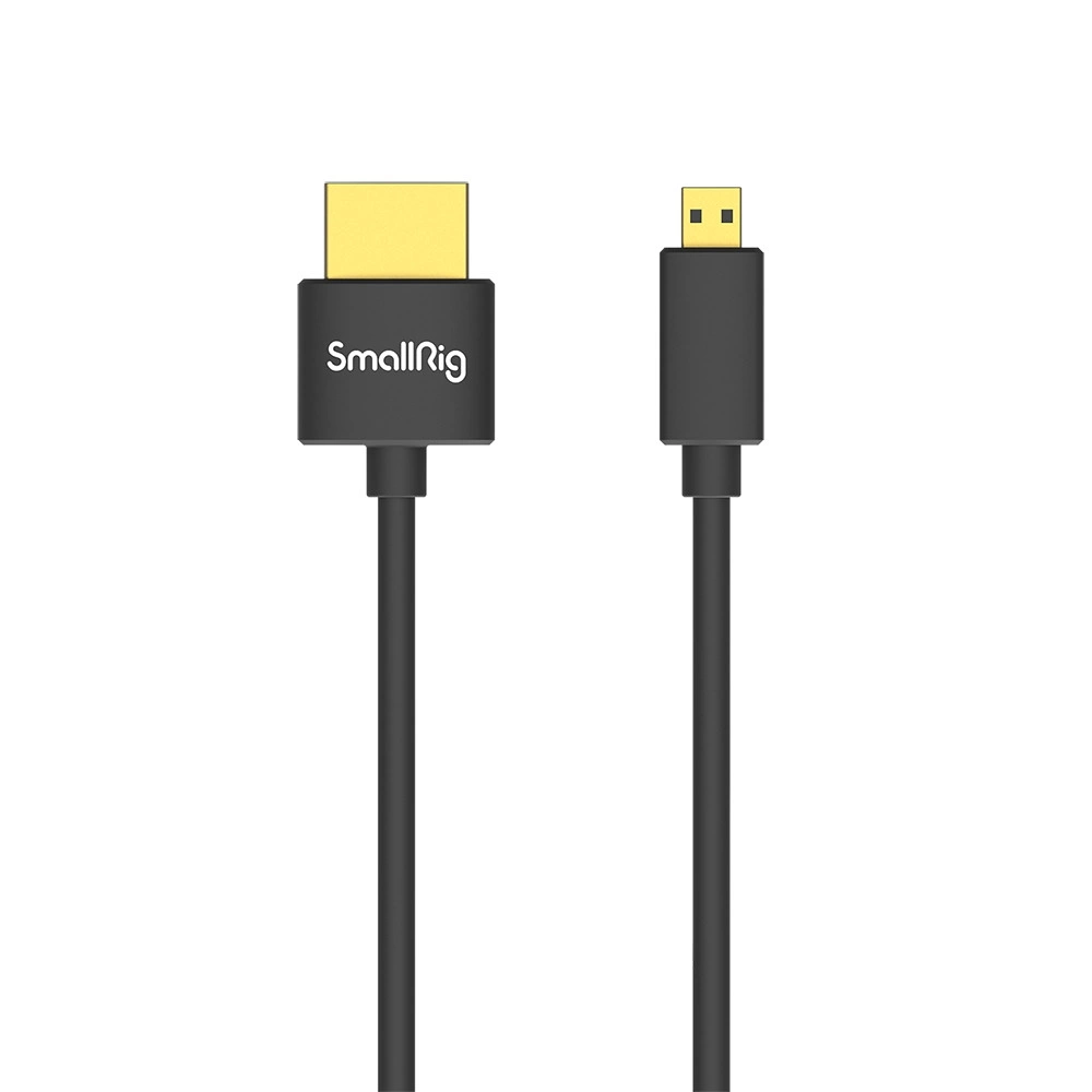 SMALLRIG Ultra Slim 4K HDMI kábel  D to A 35cm 