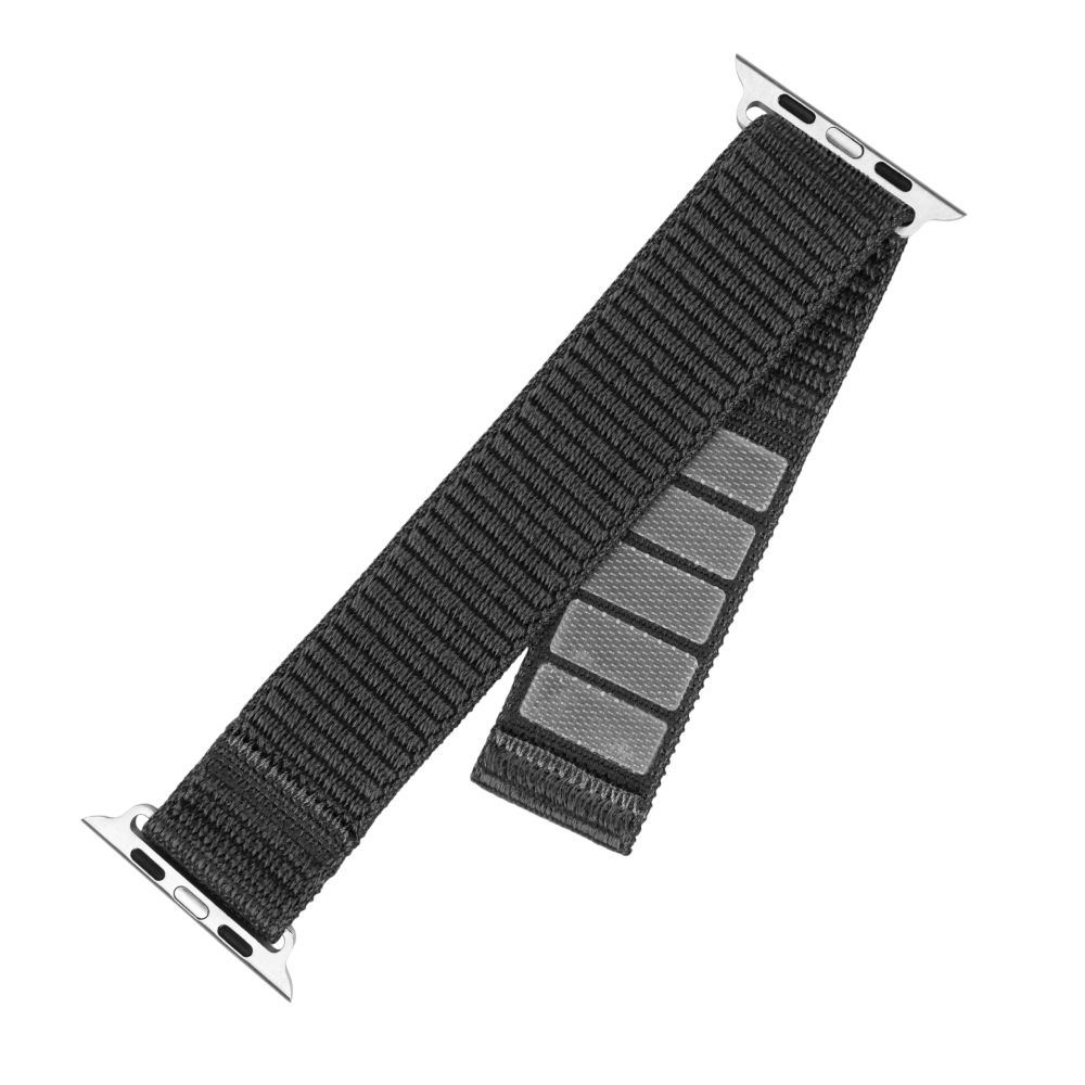 FIXED FIXNST2-1029-GR nylon sportos óraszíj Apple Watch Ultra 49mm-es okosórához Sötétszürke