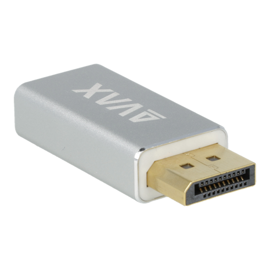  AVAX AD902 PRIME Display - HDMI 2.1 8K/60Hz adapter