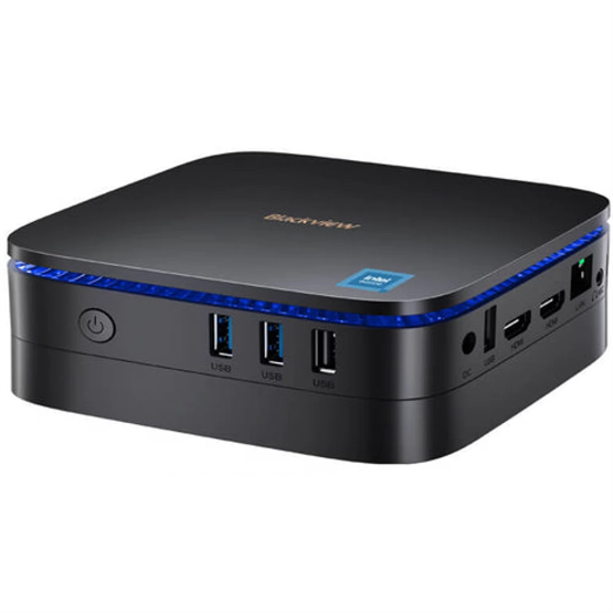  Blackview MP60 (N5095) 16/512 Windows 11 Pro mini PC Fekete