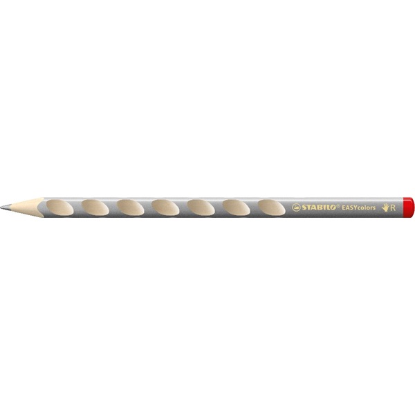 Stabilo EASYcolors vastag háromszögletű ezüst jobbkezes színesceruza Stabilo EASYcolors vastag háromszögletű ezüst jobbkezes színesceruza