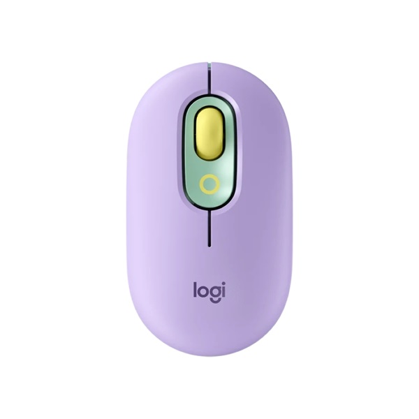 Logitech POP vezeték nélküli egér Daydream - lila-zöld (910-006547)