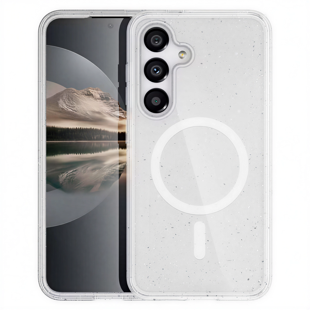Cellect Samsung Galaxy S26 csillámos szilikon telefontok Átlátszó