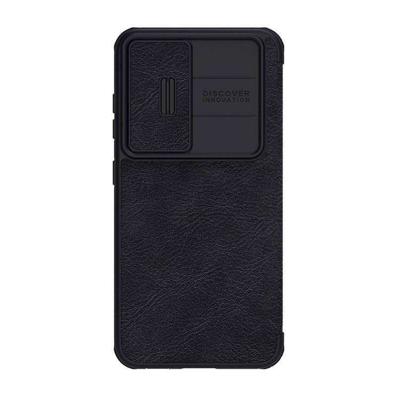 Nillkin Qin Leather Pro Samsung S23+ tok fekete (043129)