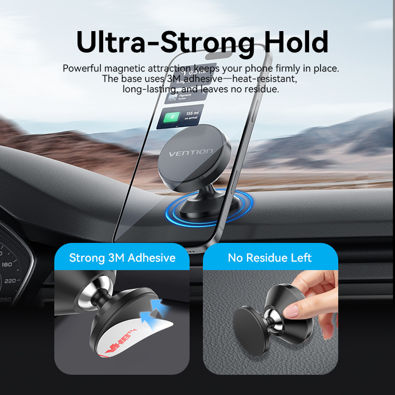 Vention Telefon  3M mágneses autós telefontartó