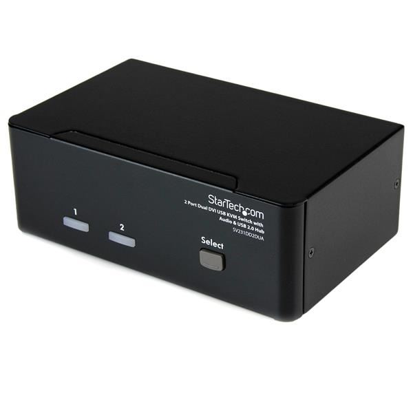 Startech.com KVM Switch 2PC USB DVI (SV231DD2DUA) Startech.com KVM Switch 2PC USB DVI (SV231DD2DUA)